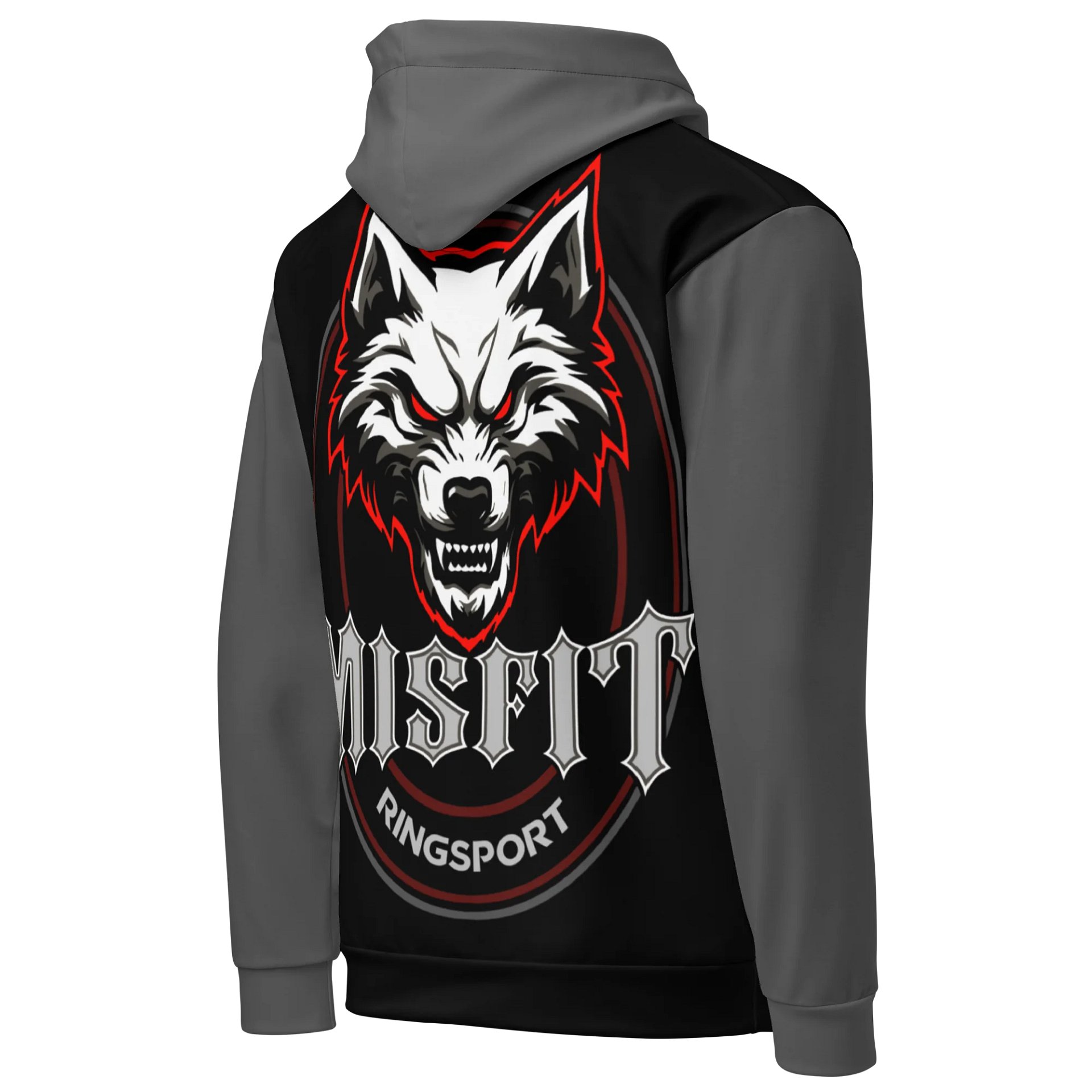 Misfit ringsport all over print hoodie product image (5)