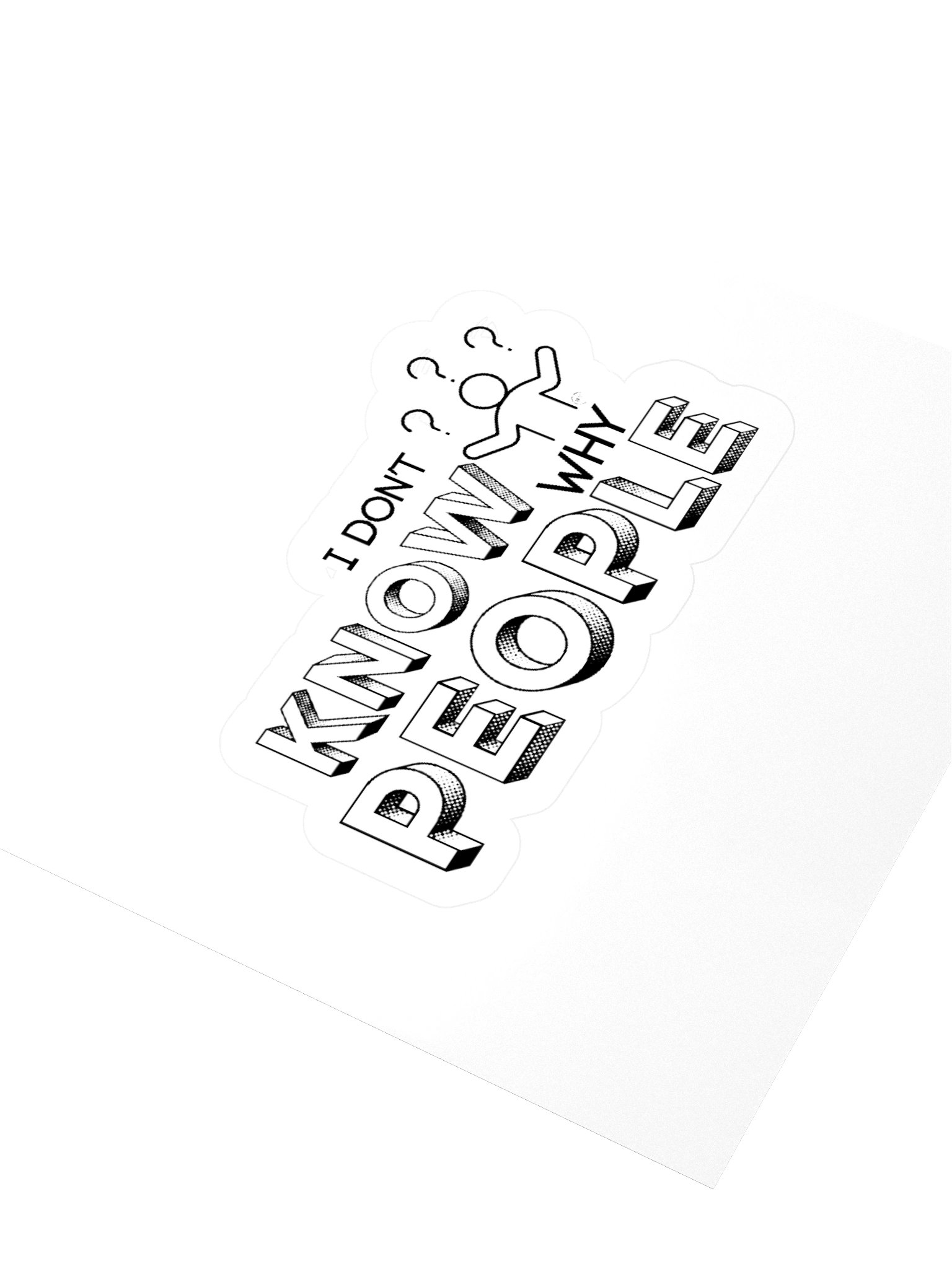 IDKWP kiss cut sticker product image (6)
