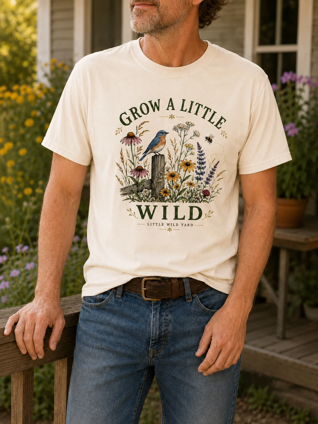Grow A Little Wild T-shirt product image (3)