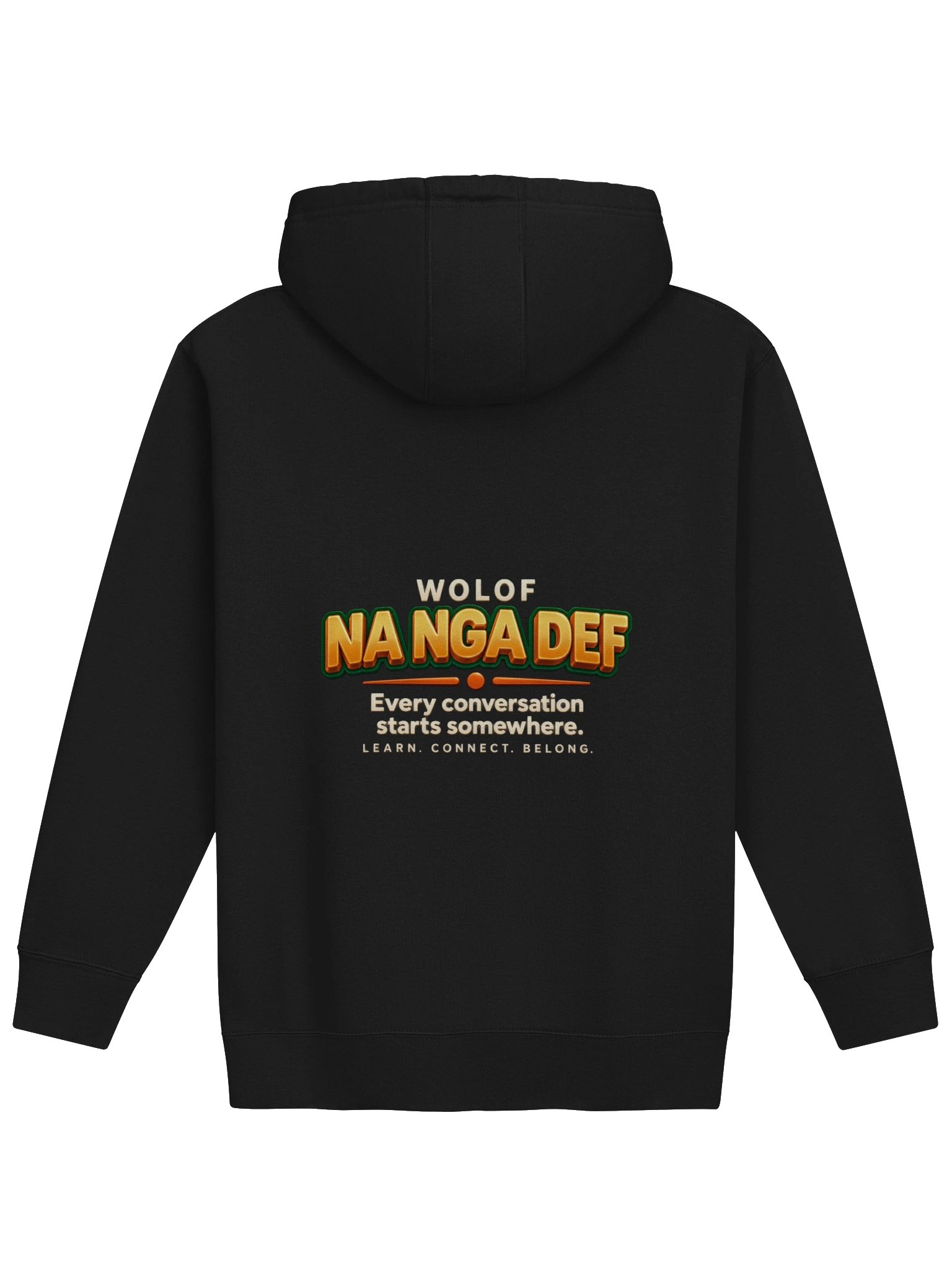 Heart of Ubuntu — Wolof Signature Hoodie product image (6)
