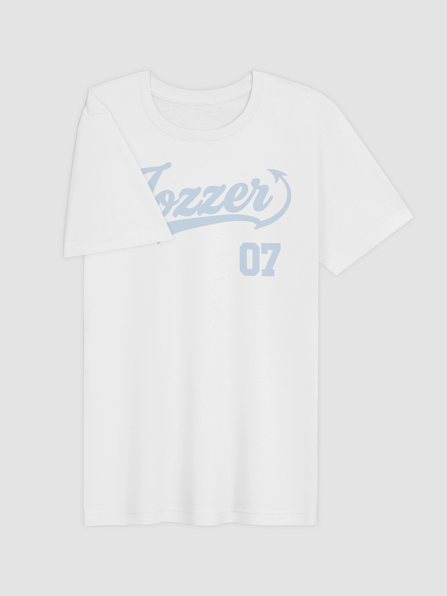 Jozzer Baseball Logo - Soft Tee [Light Blue] product image (7)
