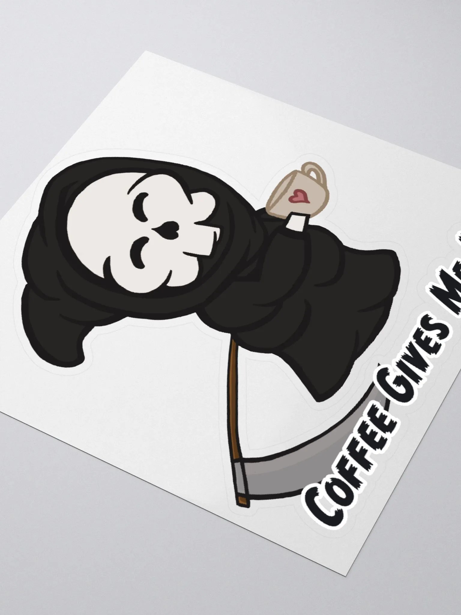 Coffee Gives Me Life Sticker! product image (3)