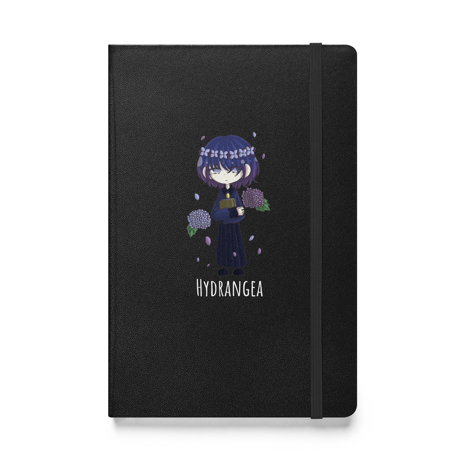 ☔️ Hydrangea Hardcover Notebook product image (1)