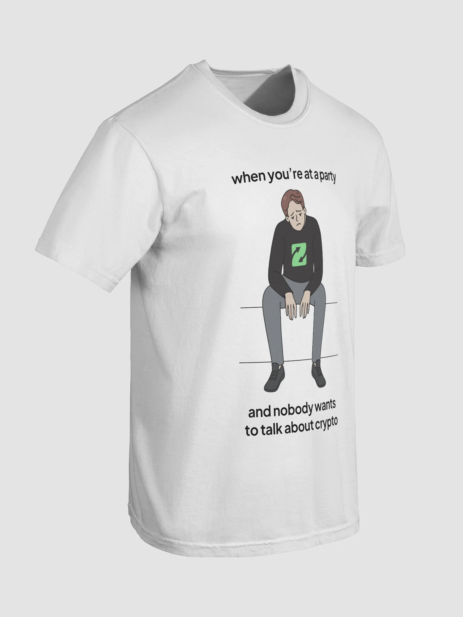 Sad at Party Meme T-Shirt product image (7)