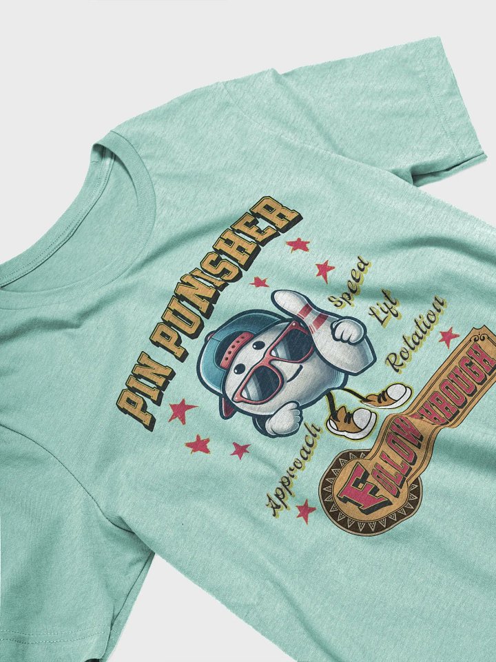 Pin Punisher Bowling Ball Graphic T-Shirt product image (2)
