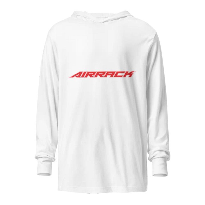 airrack - thin not a hoodie - bella-canvas-unisex-hooded-long-sleeve-tee product image (1)
