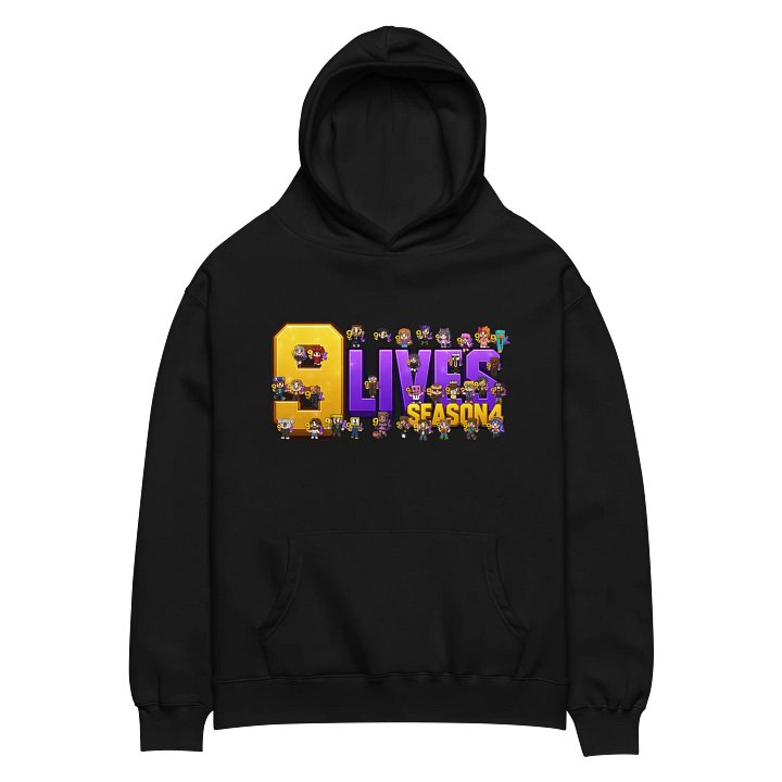 9 Lives Season 4 Participant Oversized Unisex Hoodie product image (2)