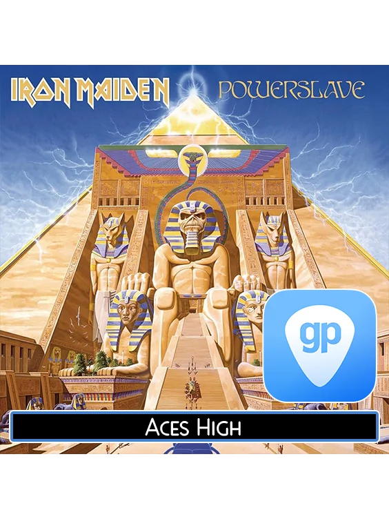 Aces High | PDF Tab + Guitar Pro | Iron Maiden product image (1)
