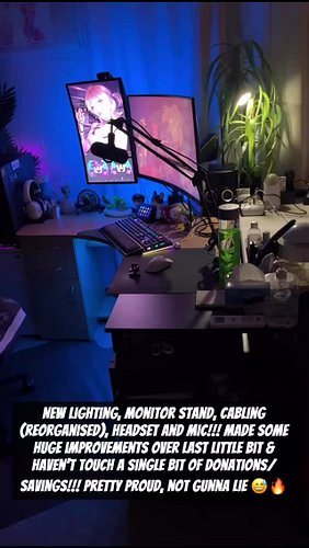 If you remember what the set up looked like before the upgrades, you will understand how huge this is 😅🔥👌🏼