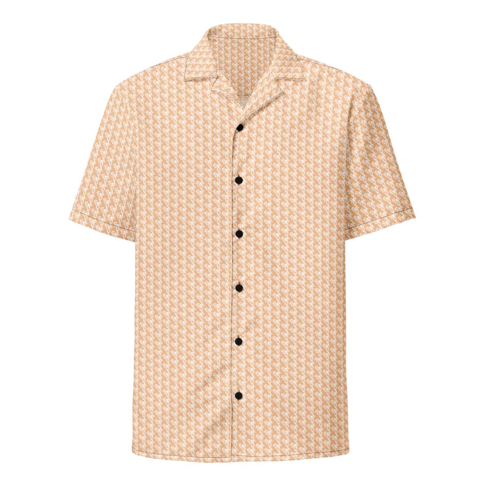 Syn-Stripe Orange/White Button Up product image (3)