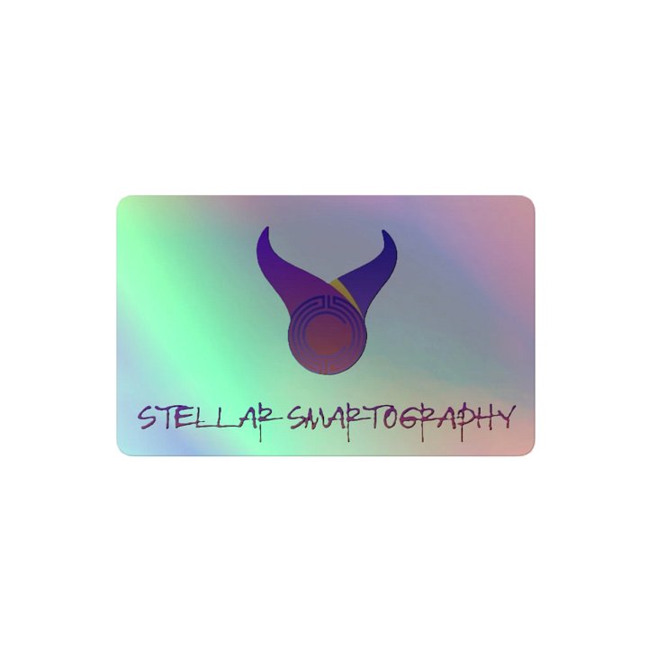 Stellar Smartography Holographic Sticker product image (2)