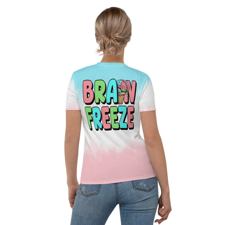 Brain Freeze Women's Crew Neck T-Shirt product image (1)