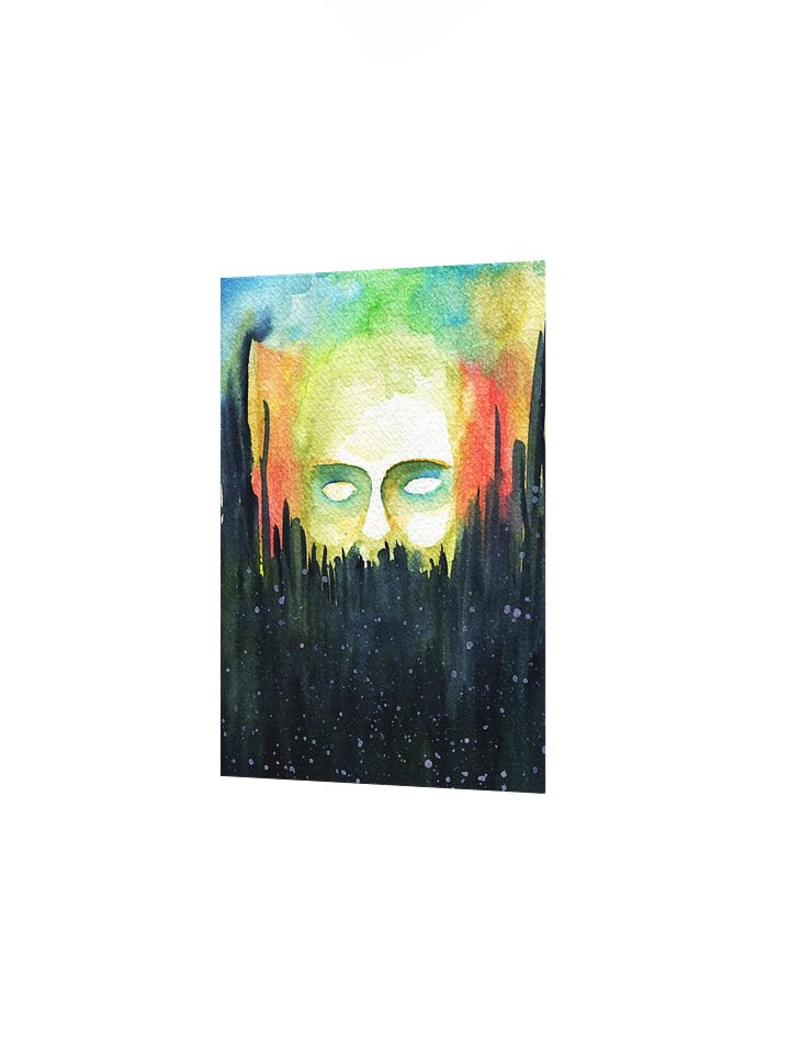 Forest Ghost - Dark Surrealism Pine Forest Wall Art product image (2)