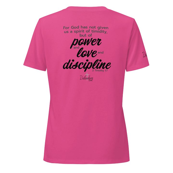 Defenders LIVE Spirit Script Bright Feather Flow Women's V-Neck T-Shirt product image (1)