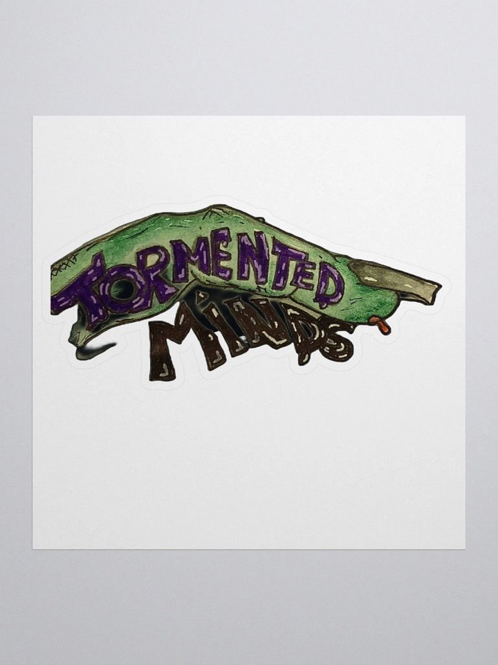 Finger On Tormented Minds Sticker product image (1)