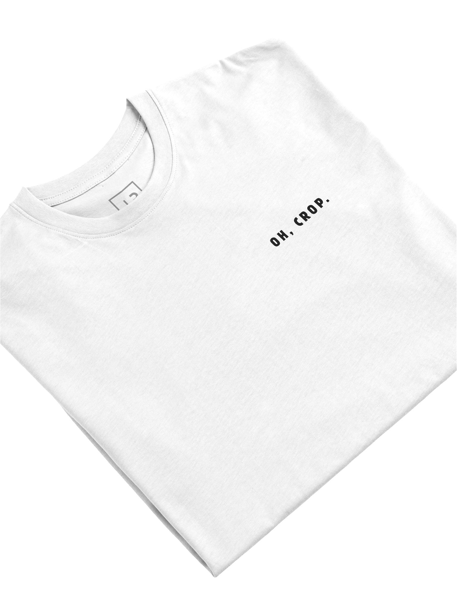 Oh Crop Camera Club Vintage Graphic Tee (White) product image (5)