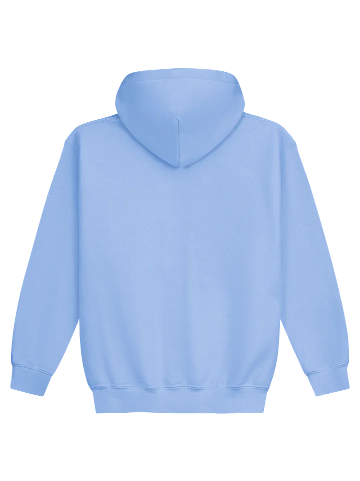 Kids Pull-over Hoodie - Carolina Blue, Logo on Front product image (2)