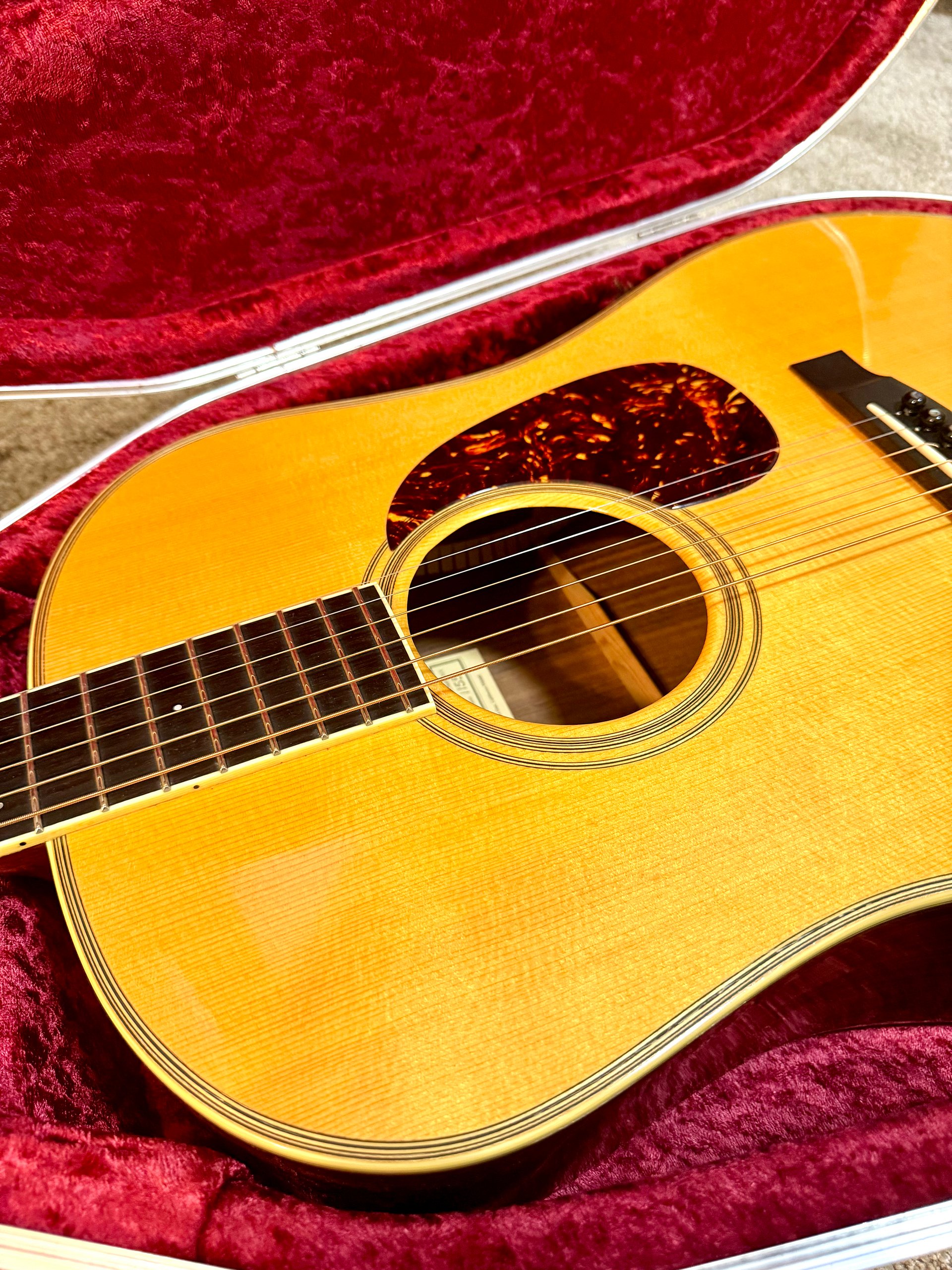 1994 Santa Cruz D-1155 "CUSTOM D MODEL" German Spruce Top Dreadnought + OHSC product image (7)