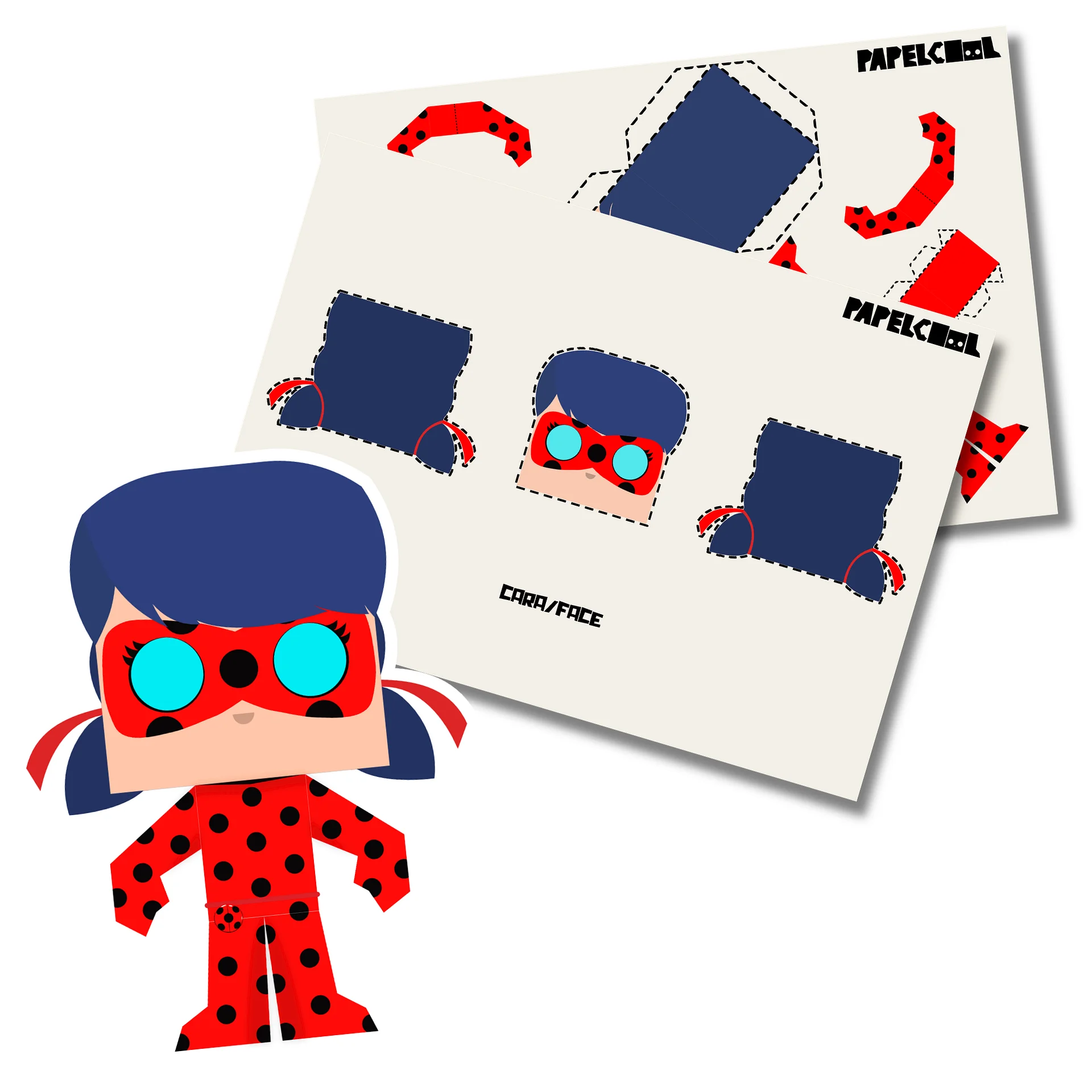 Papercraft Ladybug product image (2)