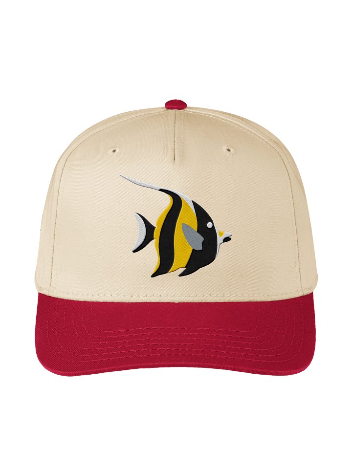 Moorish Idol Mid-Profile Baseball Cap (Embroidered) for Reef and Marine Aquarium Lovers product image (17)