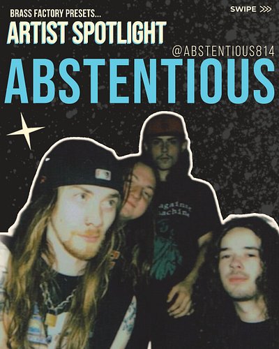 Our new favorite local band, @abstentious814 is rounding out the line up for our stacked show on October 16th at @3dotsdownto...