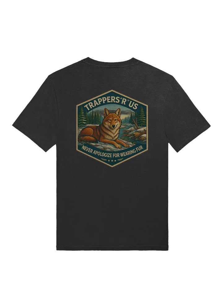 Never Apologize Pocket Tee - Dark product image (6)