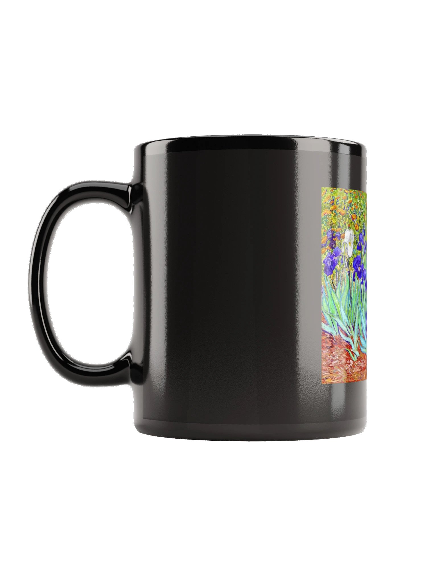 Irises — Black Mug product image (1)
