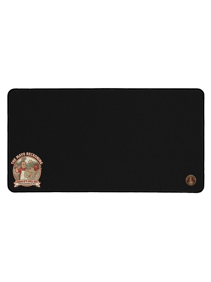 THE MAYO RECKONING: "Work Desk Defender" XL Desk Mat product image (1)