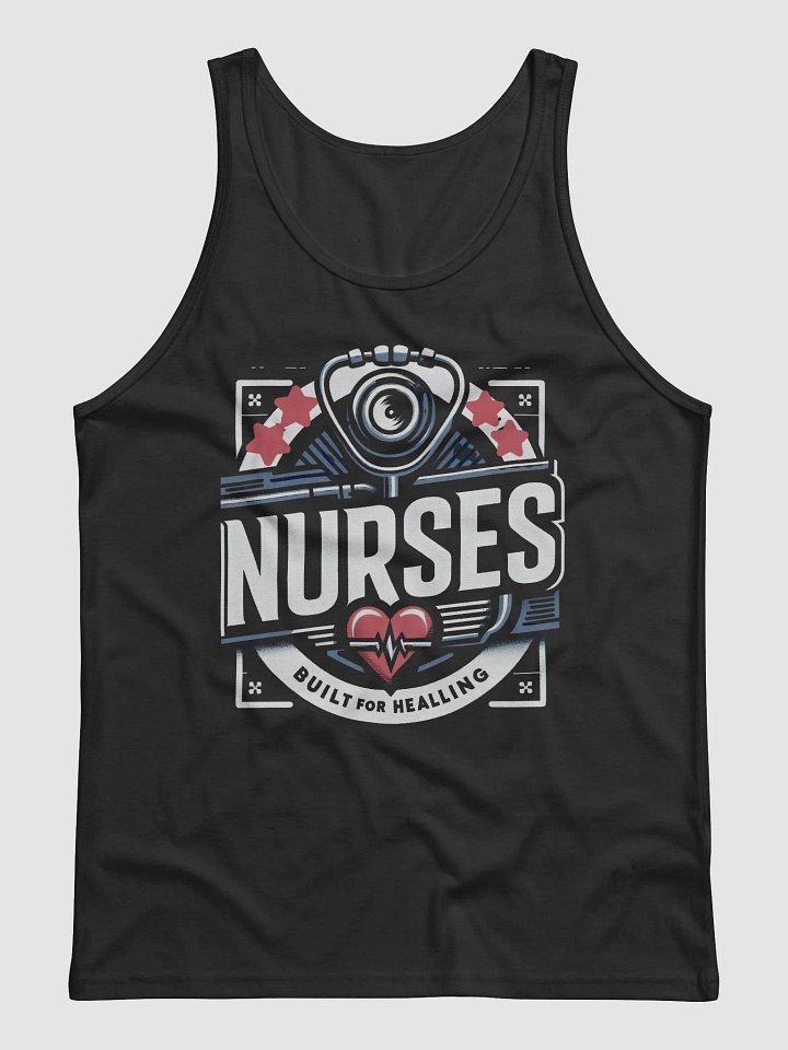 Built for healing Nurse Tribute Tank product image (1)