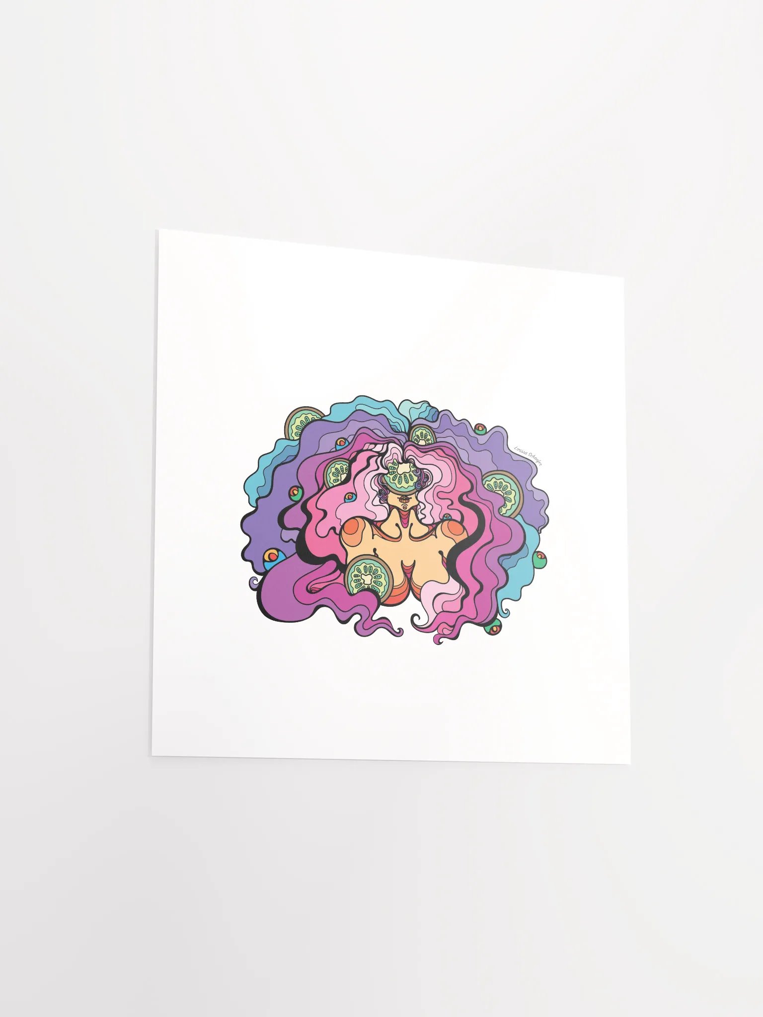 "The Violet Maiden" Print product image (12)