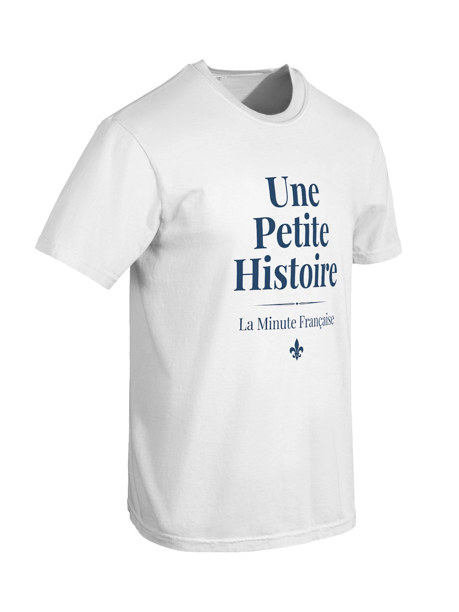 Une Petite Histoire Graphic T-Shirt — La Minute Française French Learning Tee 2 product image (1)