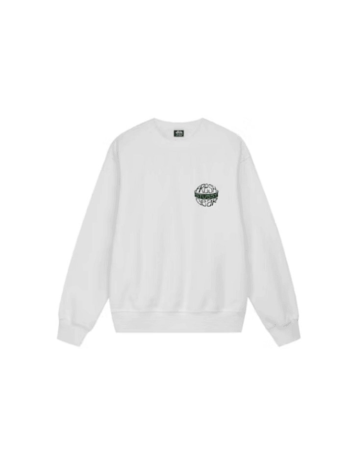 STUSSY FRESH GEAR WHITE CREW product image (2)