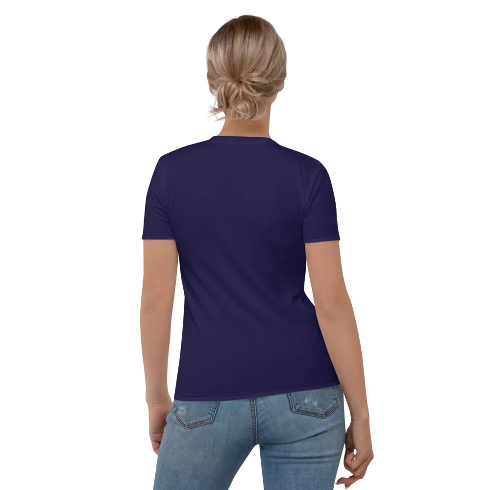 FR AOP Women's Crew Neck T-Shirt product image (3)