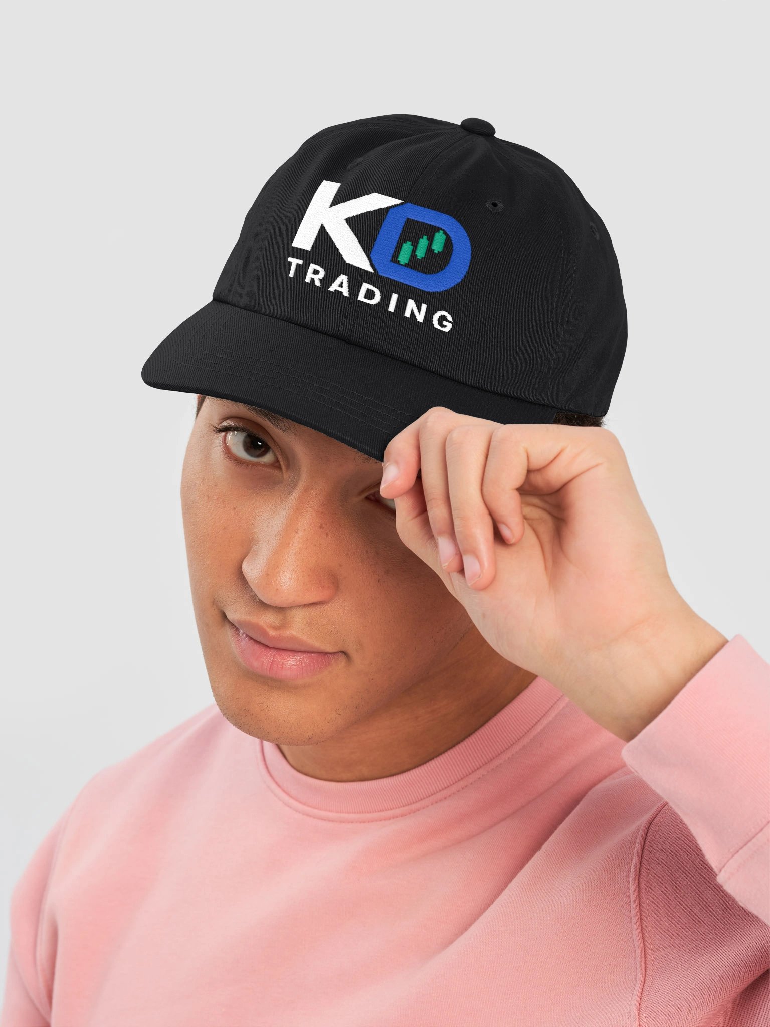 KD Trading Cap — Embroidered product image (5)