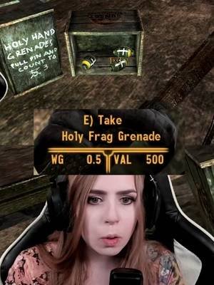 shoutout to the environmental storytelling in Fallout New Vegas (and monty python) #gaming #fallout #falloutnewvegas