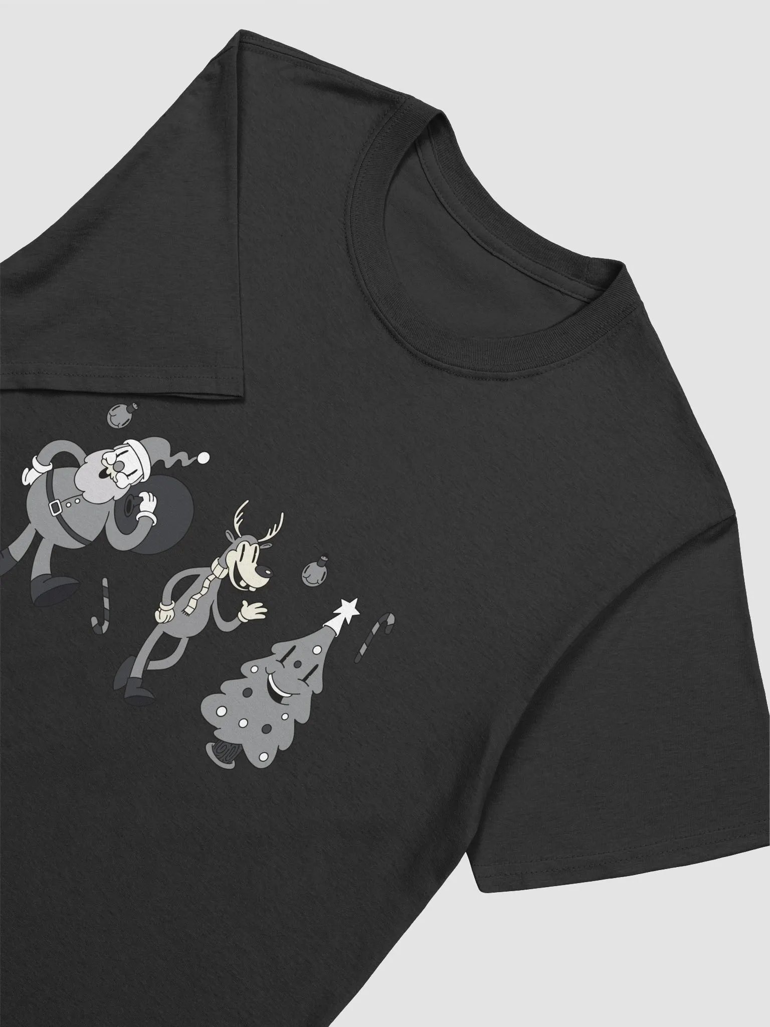 Festive Cartoon Christmas T-Shirt product image (3)