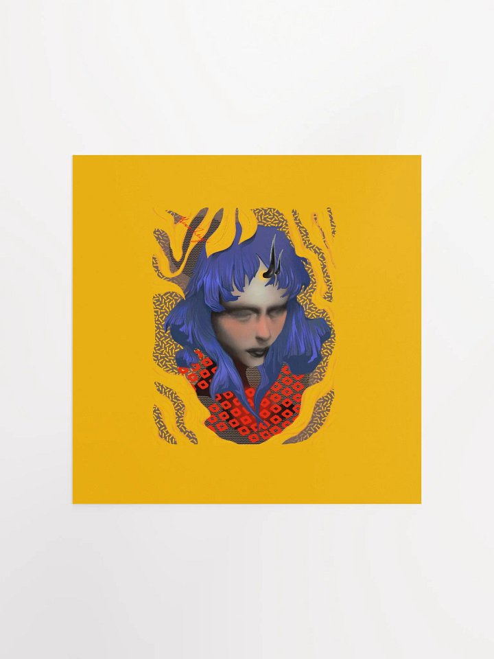 Something Strange, Charming and Blue Matte Print product image (5)