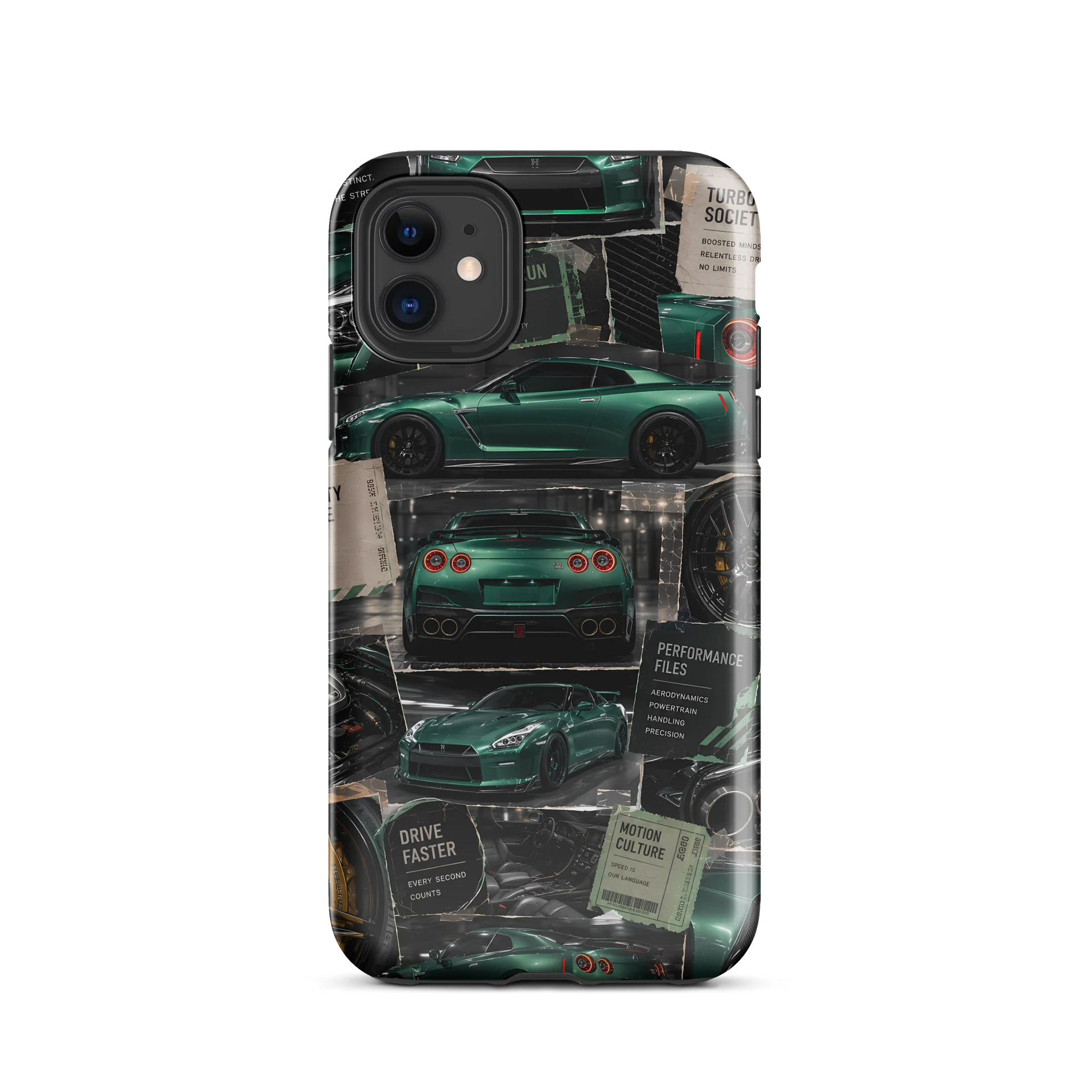 Built for Speed. Driven by Instinct. Live for the Streets.Dominate your everyday carry with the Turbo Society Emerald Green Collage Tough Case. Engineered for those who live for the hiss of a blow-off product image (55)