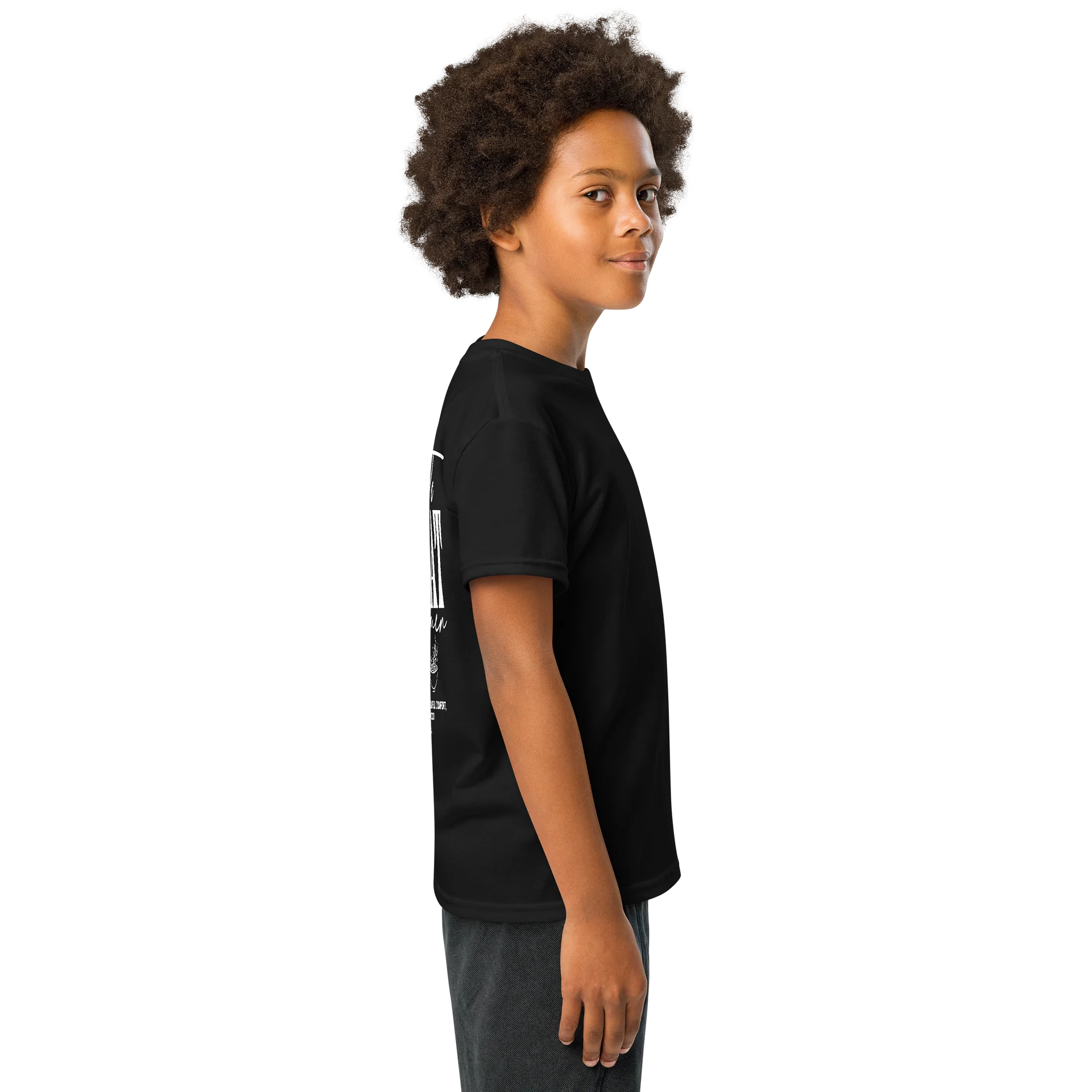 Youth Typography Comfort T-Shirt Dark product image (8)