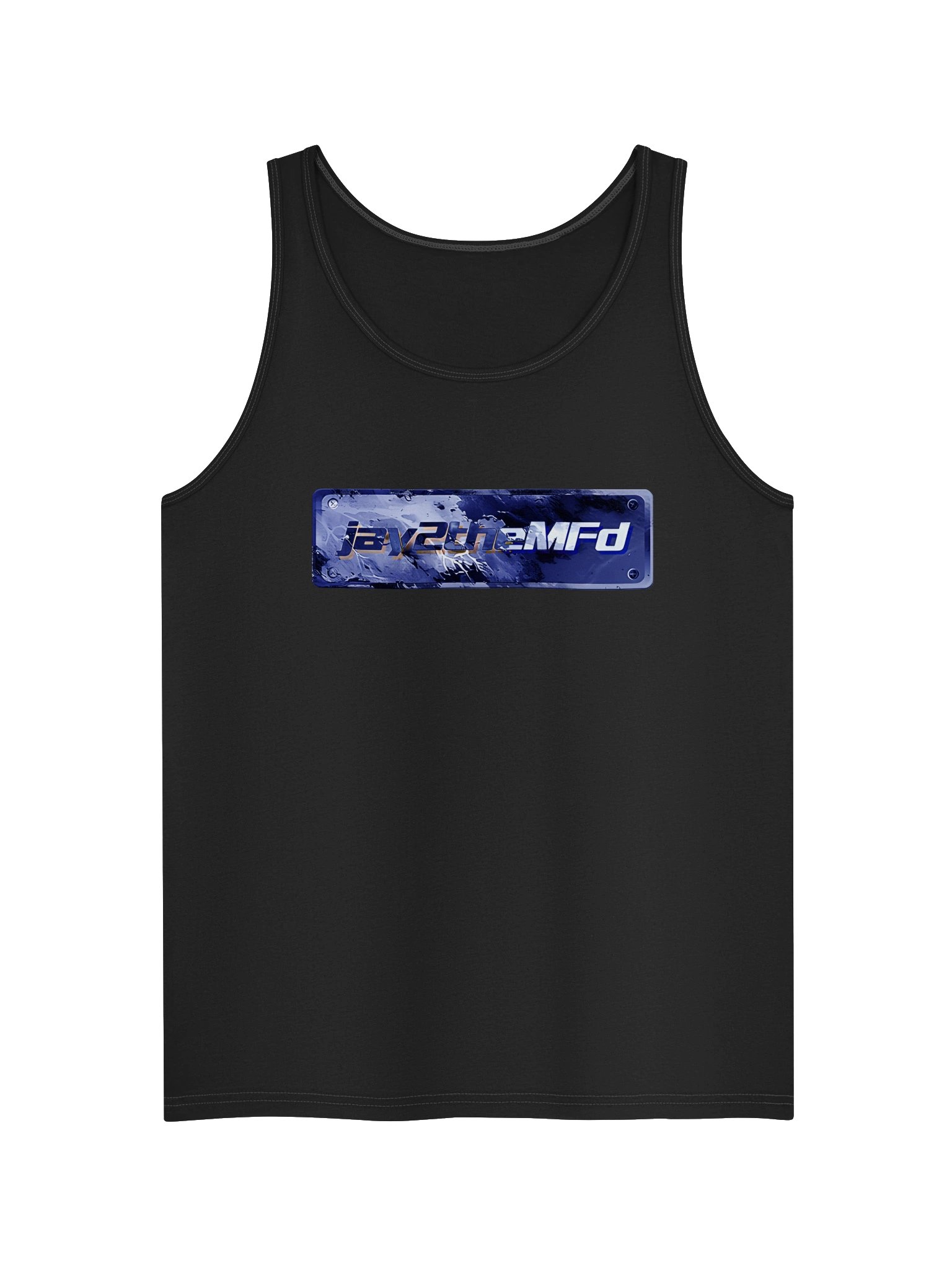 Jay Tank Top Blue Logo product image (1)