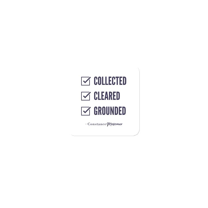 Collected, Cleared, Grounded Magnet product image (2)
