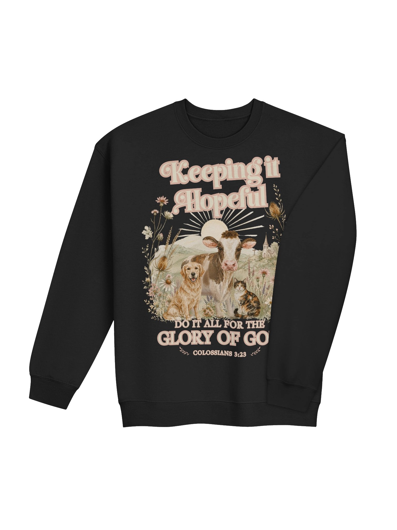 Glory of God Classic Unisex Crewneck product image (4)