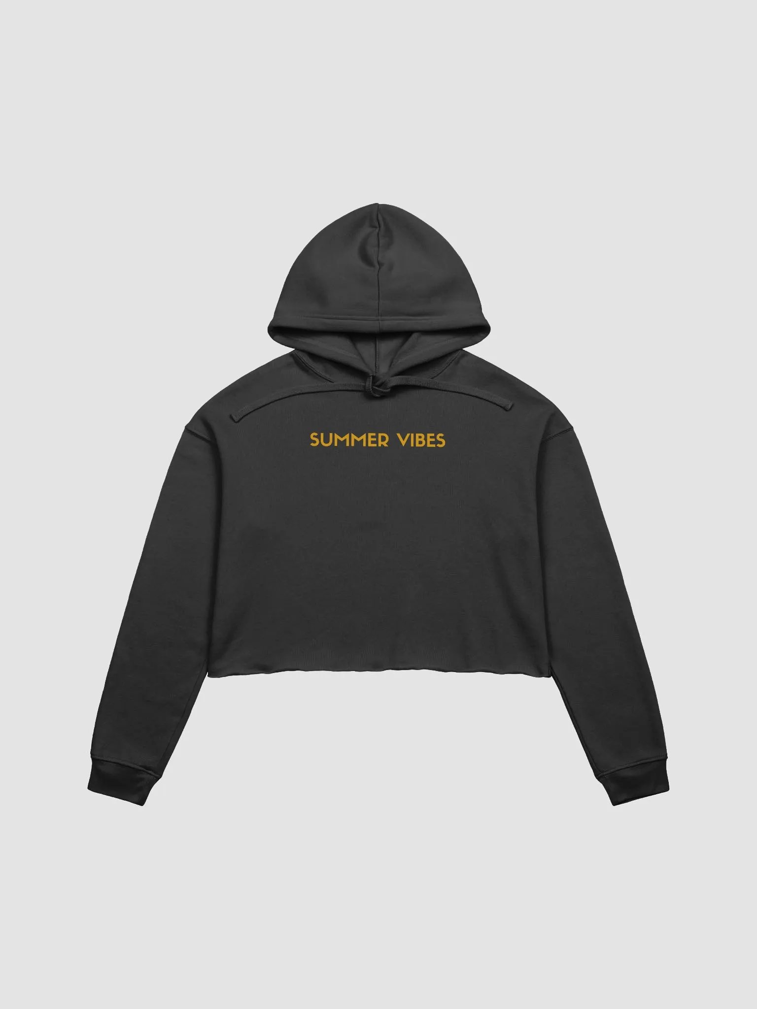 Summer Vibes Women Crop Hoodie product image (3)