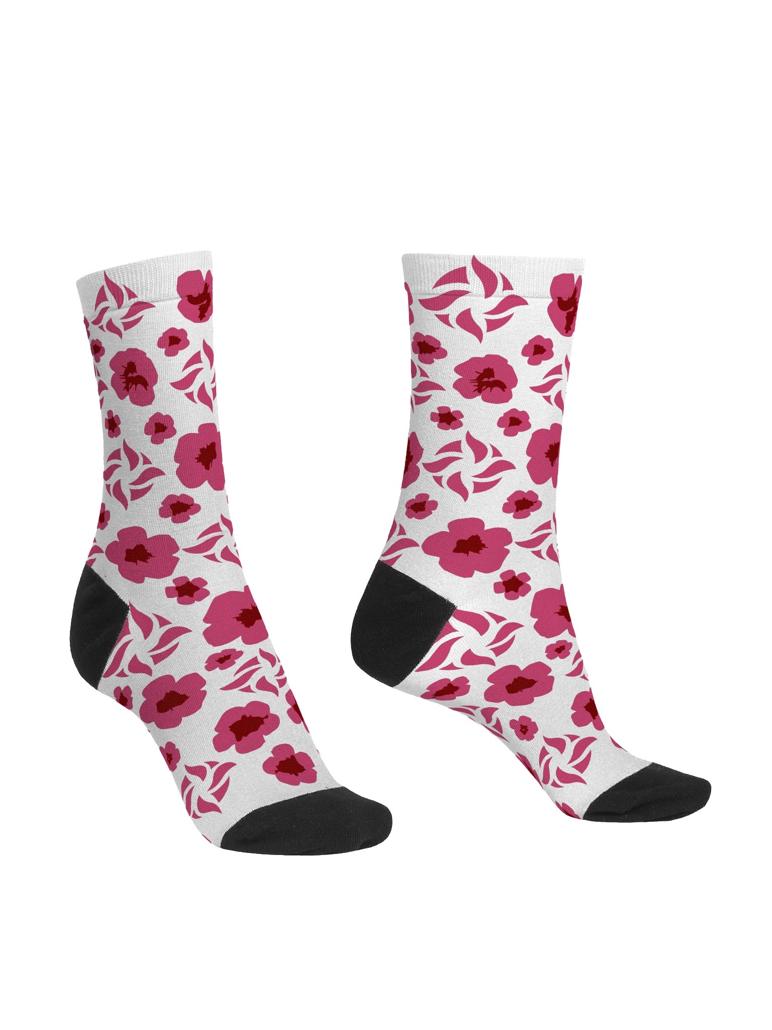 ELMT Sakura socks (white) product image (3)