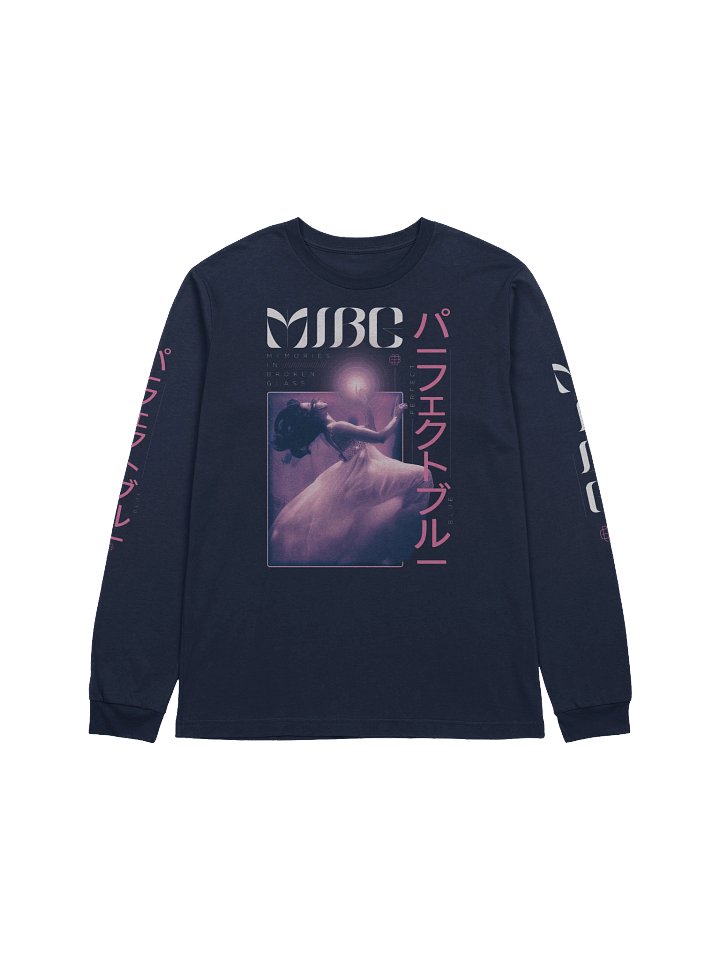 "Perfect Blue" Brutalist Long Sleeve product image (1)