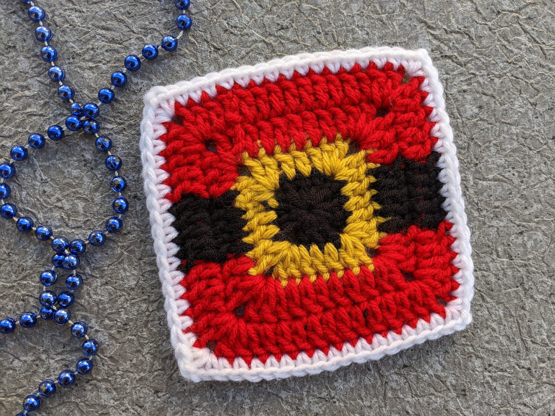 Crochet Santa Belt Granny Square Pattern product image (7)