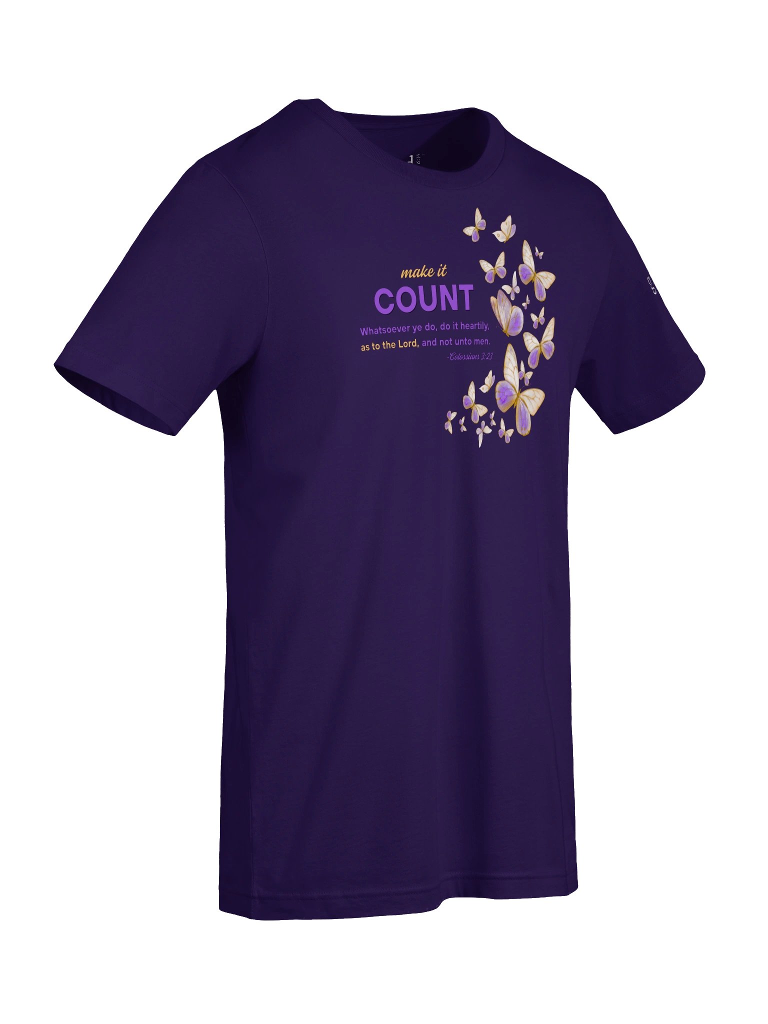 Make It Count Colossians 3:23 Tee product image (7)