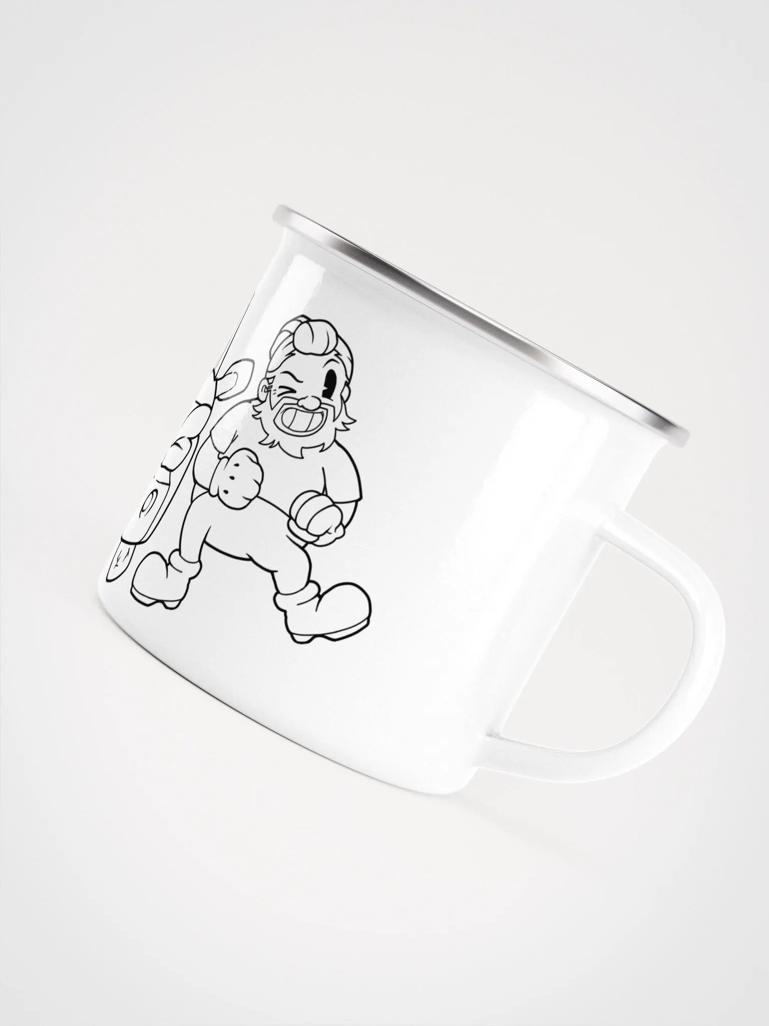 Adventure Awaits Full Crew Enamel Mug product image (5)