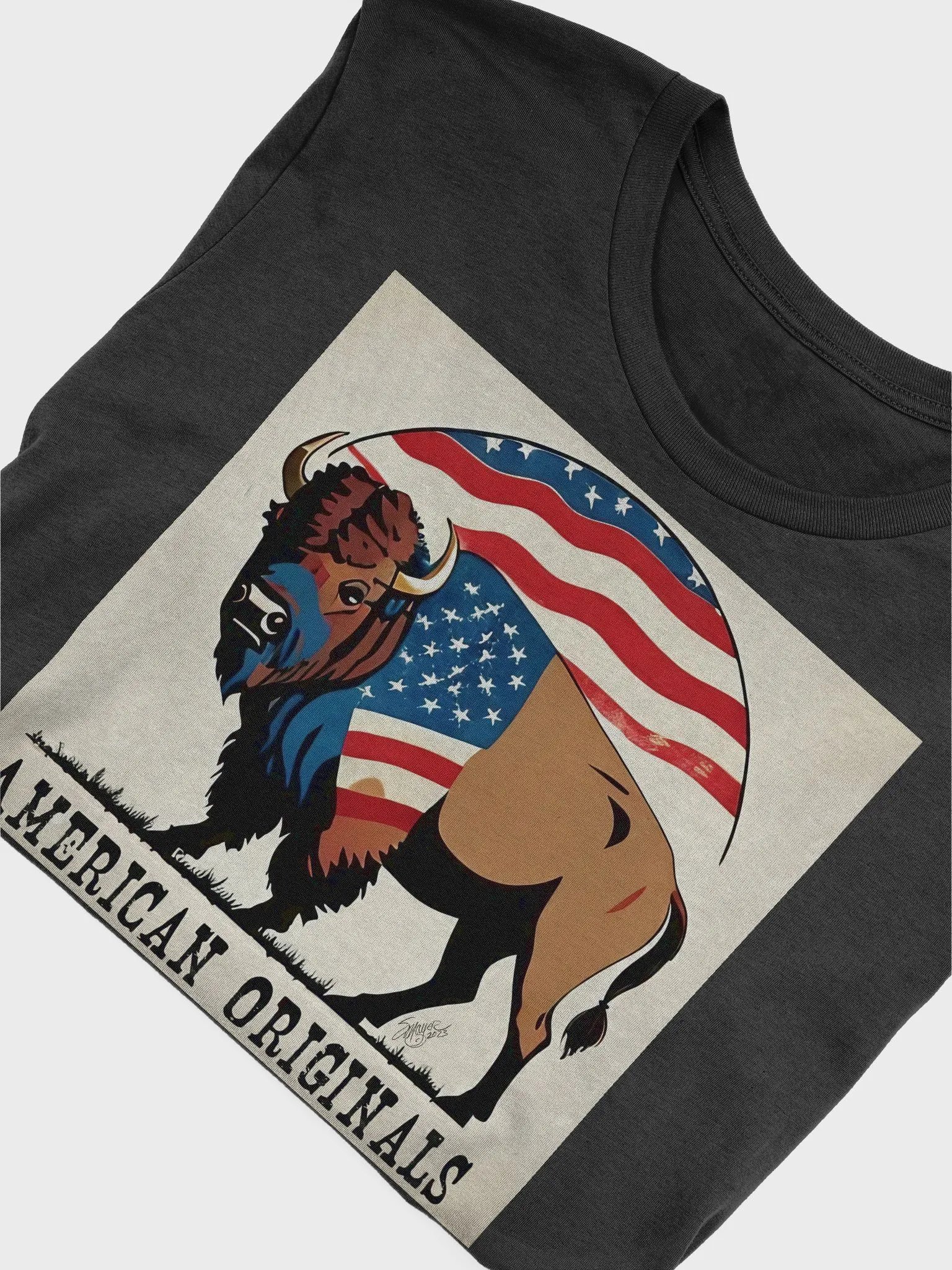 American Original Bison Super Soft Tee-Shirt product image (5)