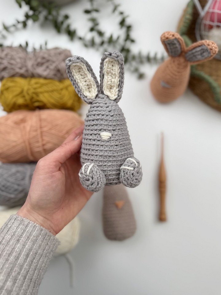 Crochet Amigurumi Rabbit/Bunny Easter Egg Cozy Pattern product image (2)